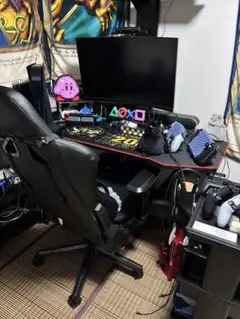 U-POWER LEDゲーミングデスク 幅140cm×奥行65cm