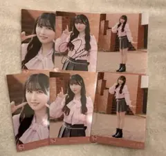＝LOVE イコラブ 山本杏奈 生写真 直筆 コンプ 超特急逃走中