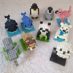動物ブロック 10体セット　ダイソー