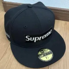 SUPREME ブラック キャップ Sロゴ Supreme シュプリーム 22SS Characters S Logo Cap キャラクター