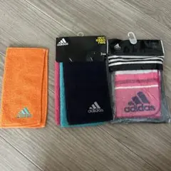 adidas ハンカチ5枚セット