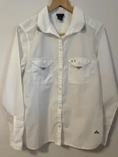 Marmot ホワイト 長袖シャツ Lサイズ