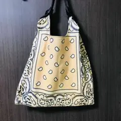美品★アニタビラルディーANITA BILARDI ★バンダナプリントラムレザー