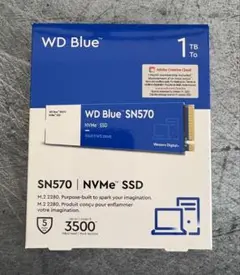 WD Blue SN570 1TB NVMe SSD