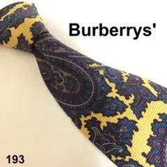Burberry バーバリーロンドン ペイズリー シルク ハイブランドネクタイ