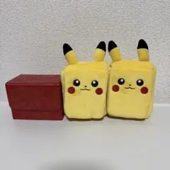 ぬいぐるみデッキケース　ピカチュウ　ピカチュウ飯店　デッキフリップケース