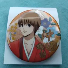 銀魂 アニメジャパン 春の錦 グリッター缶バッジ 沖田