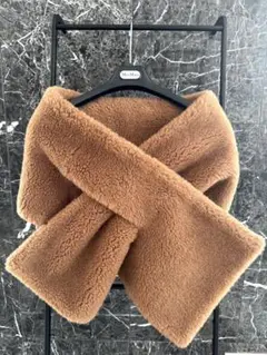 新品未使用 ベアストール アルパカ素材 テディストール MaxMara