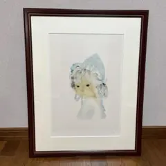 【真作保証】いわさきちひろ「 立てひざの少年」リトグラフ あずま工芸 版画 絵画 Amazon.co.jp: いわさきちひろ リトグラフ版画 『立てひざの少年