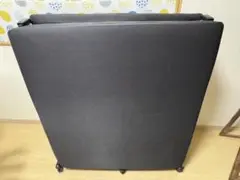 折り畳みベッド シングル 黒