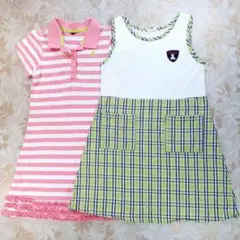 エレッセ　オシュコシュ　ワンピース　110　120　130　2枚セット