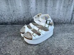 sacai BIRKENSTOCK グラディエーター プラットフォーム サンダル