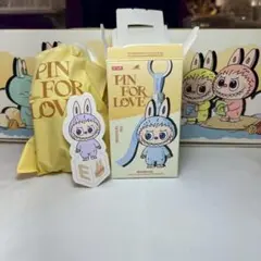 【正規品】ラブブ Labubu PIN FOR LOVE 【E】