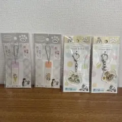 ☆ モフサンド mofusand ぢゅの セリア アクリル キーホルダー ４点