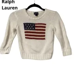 Ralph Lauren アメリカ国旗セーター 3T