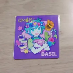 OMORI オモリ BASIL バジル ゲーマー焼き 特典コースター