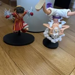 ワンピース ルフィ ドクターベガパンク フィギュアセット