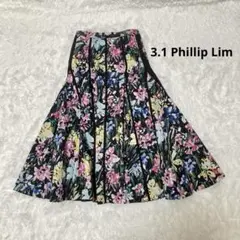 【極美品】3.1 Phillip Lim フローラルスカート 花柄 フラワー 4