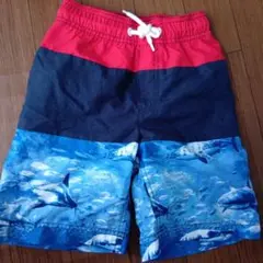 美品GapKids サメプリント サーフパンツ 120cm