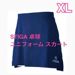 新品　STIGA 卓球　スカート　ネイビー　XL スコート　ユニフォーム