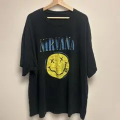 NIRVANA スマイリーフェイス オーバーサイズTシャツ