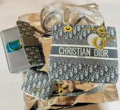 【美品本日発送】Christian Dior グレー トートバッグ