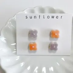 春色 No.② 美濃焼タイル　お花タイル