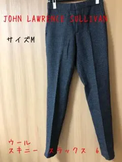 JOHN LAWRENCE SULLIVAN ウール スキニー スラックス 6