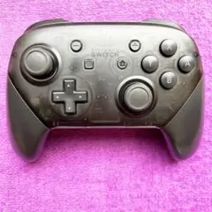 プロコン ニンテンドー スイッチ 純正 ブラックV5C-8【超美品】