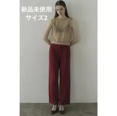 クラネ　2WAY TUCK STRAIGHT PANTS