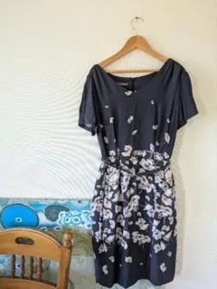 ローラアシュレイ　ワンピース　M