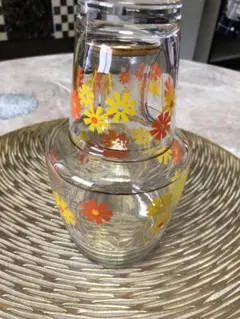 ガラスピッチャー デキャンタ コップ