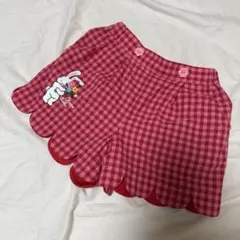 チエコサク　チェック　キュロット　100