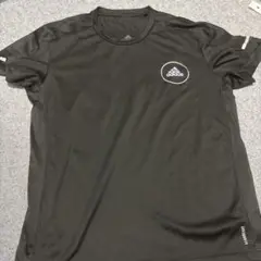 adidas RUNNING AEROREADY シャツ M 黒