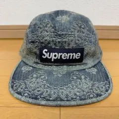 未使用 Supreme Bandana Jacquard Denim Camp