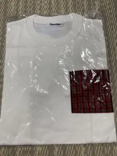 familiar ポケット付きチェック柄Tシャツ 140cm 新品未開封　半袖