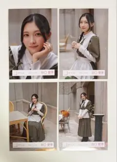 櫻坂46 谷口愛季 生写真4種コンプ 本質的なことMV衣装