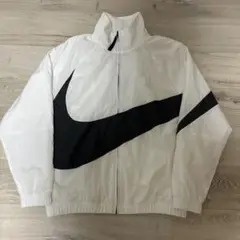 Nike ナイロンジャケット L ホワイト/ブラック