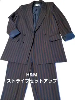 Hu0026Mストライプセットアップ