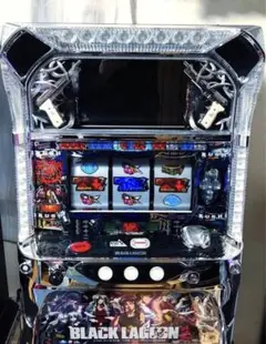 スロット　ブラクラ2 実機　設定変更キー付き　コイン不要機 ブラックラグーン2 CC ◇コイン不要機付◇ スロット 家スロ
