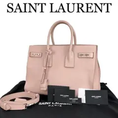 35万 サンローラン サックドジュール 2WAY ハンドバッグ ショルダーバッグ