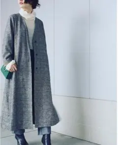 IENA LA BOUCLE チェック コート