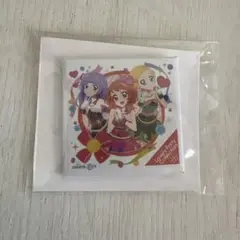 アイカツ CD ジャケット スクエア 缶バッジ
