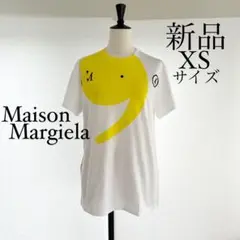 Maison Margielaマルジェラ ロゴデザインTシャツ カットソー XS