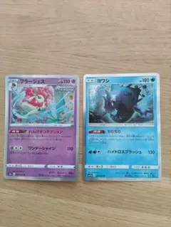 フラージェスとヨワシ ポケモンカードセット