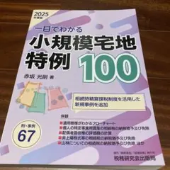 値下げ‼️一目でわかる 小規模宅地特例100(2025年度版)