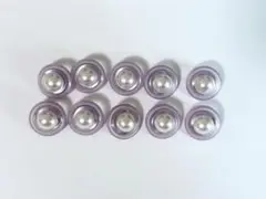 l467薄紫パール付きボタン