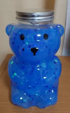 青スライム 約500ml＋約2gほう砂付き ※クマボトル有無で値段変わります