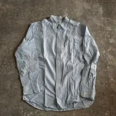 無印良品　ストライプBDシャツ　サイズM