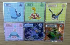 ポケモン ホログラムシール 6枚セット